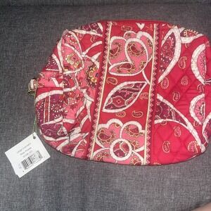 Retired Vera Bradley Rosie Posies Lined Cosmetic Bag Travel